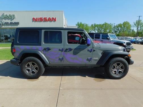 Sting-Gray Clearcoat 2018 Jeep Wrangler Unlimited Sport
