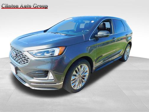 Magnetic Metallic 2020 Ford Edge Titanium