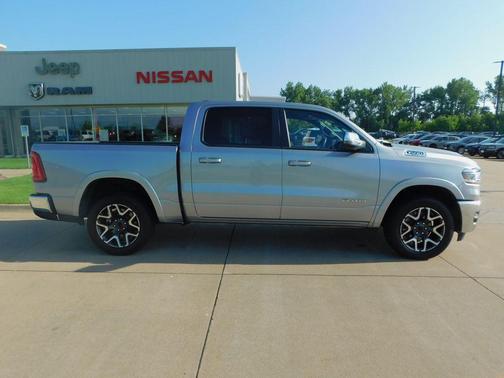 Billet Silver Metallic Clearcoat 2025 RAM 1500 Laramie