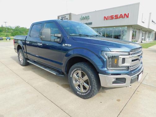 Blue 2020 Ford F-150 XLT