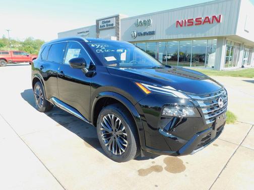Super Black 2026 Nissan Rogue Platinum