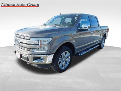 Stone Gray 2018 Ford F-150 Lariat Truck