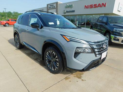 Boulder Gray/Super Black 2026 Nissan Rogue Platinum
