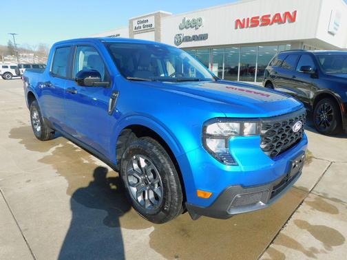 Blue 2026 Ford Maverick XLT