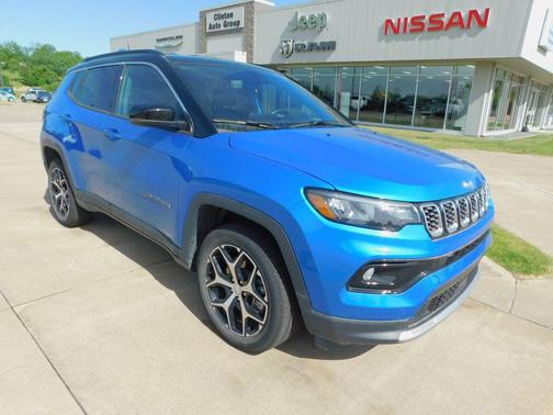 Hydro Blue Pearlcoat 2024 Jeep Compass Limited