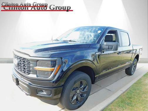 Agate Black Metallic 2025 Ford F-150 STX Truck