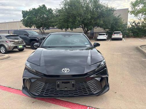 Midnight Black Metallic 2025 Toyota Camry SE
