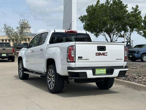 Summit White 2020 GMC Canyon Denali