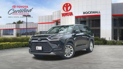 Midnight Black Metallic 2024 Toyota Grand Highlander Platinum