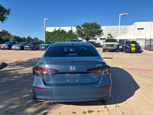 Blue Lagoon Pearl 2025 Honda Civic Hybrid Sport Touring
