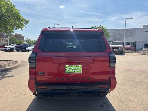 Supersonic Red 2025 Toyota 4Runner TRD Sport