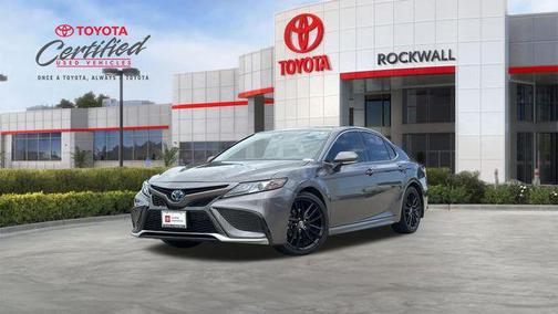 Predawn Gray Mica 2024 Toyota Camry Hybrid SE
