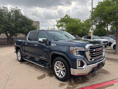 Pacific Blue Metallic 2022 GMC Sierra 1500 SLT