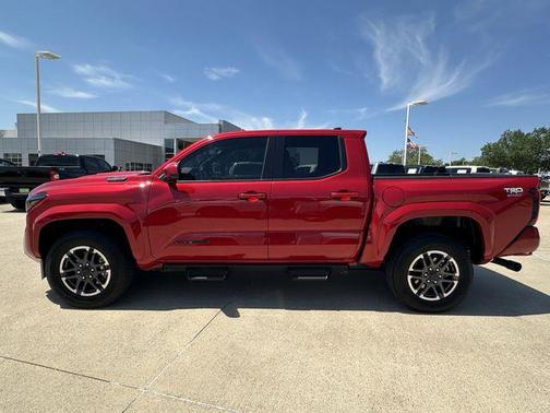 Supersonic Red 2025 Toyota Tacoma Hybrid TRD Sport