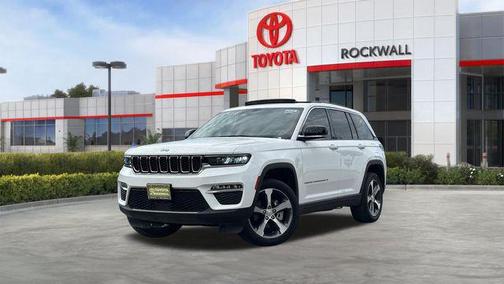 Bright White Clearcoat 2023 Jeep Grand Cherokee Limited