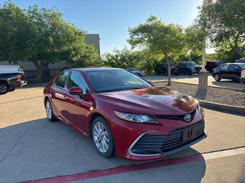 Supersonic Red 2023 Toyota Camry LE
