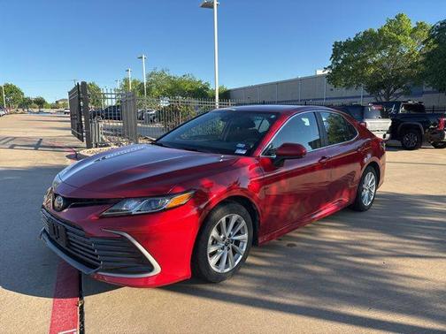 Supersonic Red 2023 Toyota Camry LE