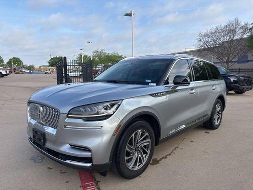 Silver Radiance Metallic Clearcoat 2023 Lincoln Aviator Standard