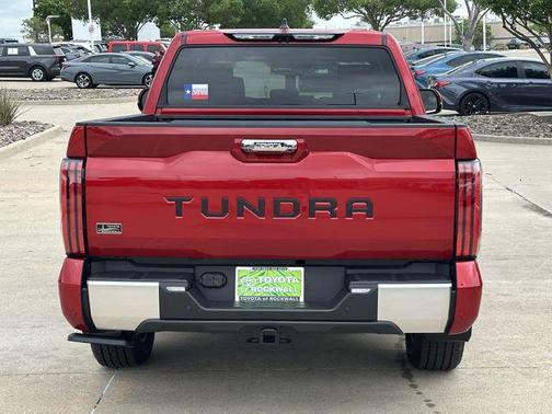 Red 2026 Toyota Tundra Limited