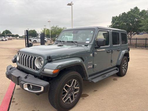 Anvil Clear Coat 2024 Jeep Wrangler 4-Door Sahara 4x4