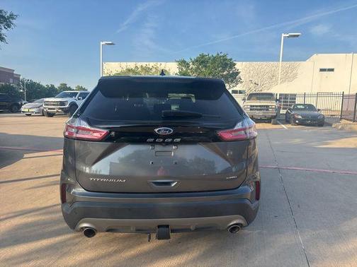 Carbonized Gray Metallic 2022 Ford Edge Titanium