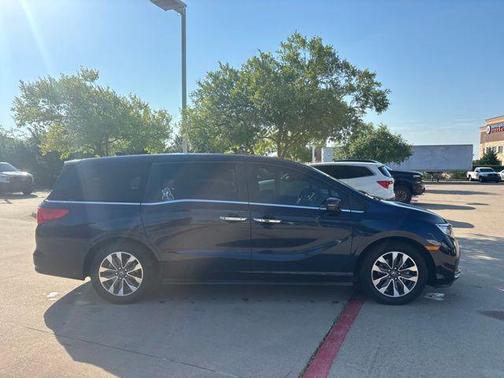 Obsidian Blue Pearl 2021 Honda Odyssey EX-L