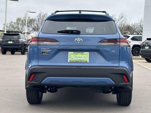 Blue 2026 Toyota Corolla Cross LE