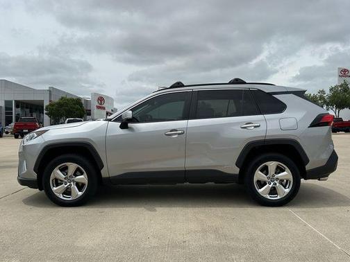 Silver Sky Metallic 2019 Toyota RAV4 Hybrid Limited