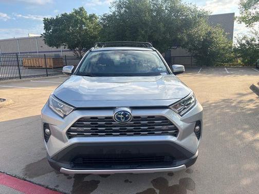 Silver Sky Metallic 2019 Toyota RAV4 Hybrid Limited
