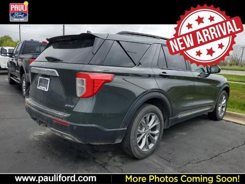 FORGED GREEN METALLIC 2023 Ford Explorer XLT