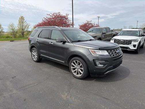 MAGNETIC METALLIC 2017 Ford Explorer LIMITED