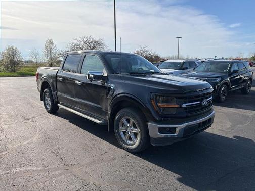 AGATE BLACK METALLIC 2024 Ford F-150 XLT
