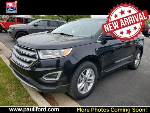 SHADOW BLACK 2018 Ford Edge SEL