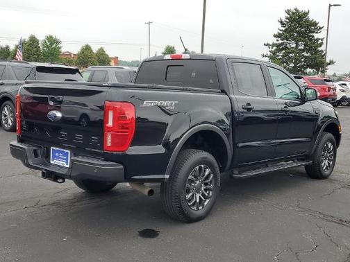 SHADOW BLACK 2020 Ford Ranger LARIAT