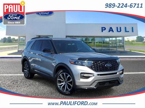 ICONIC SILVER METALLIC 2023 Ford Explorer ST-LINE
