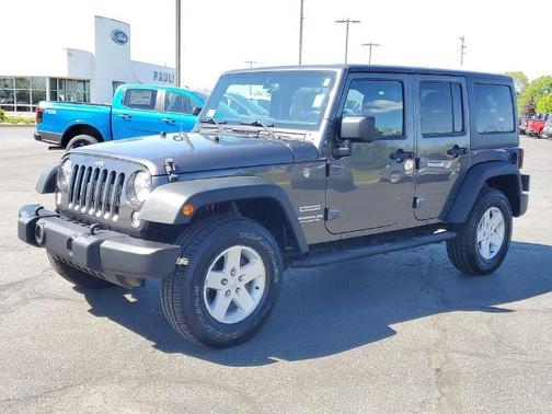 Granite Crystal Clearcoat Metallic 2017 Jeep Wrangler Unlimited SPORT