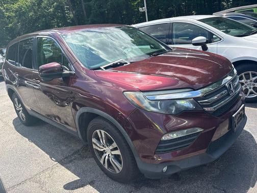 Dark Cherry Pearl 2017 Honda Pilot EX