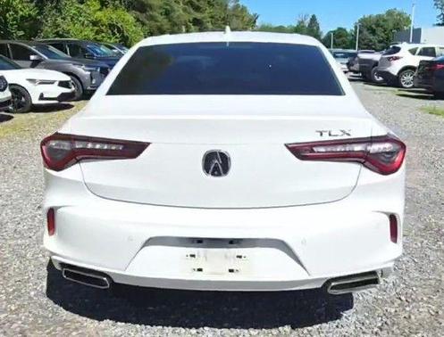 Platinum White Pearl 2021 Acura TLX Technology