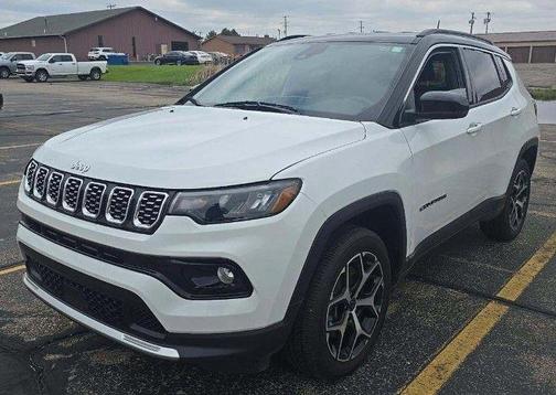 Bright White Clearcoat 2025 Jeep Compass Limited