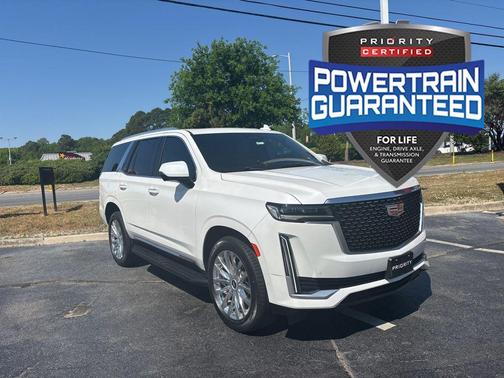 Crystal White Tricoat 2021 Cadillac Escalade Premium Luxury