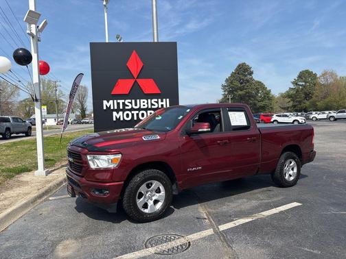 Delmonico Red Pearlcoat 2021 RAM 1500 Big Horn/Lone Star