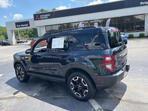 Alto Blue Metallic Tinted Clearcoat 2021 Ford Bronco Sport Outer Banks