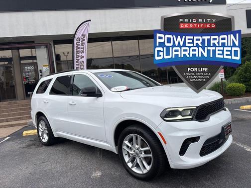 White Knuckle Clearcoat 2024 Dodge Durango GT Plus