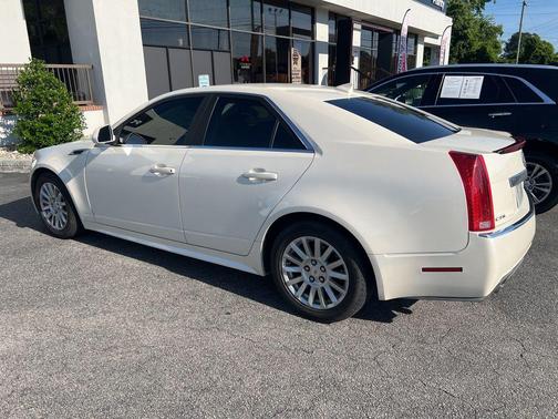 White Diamond Tricoat 2013 Cadillac CTS Luxury
