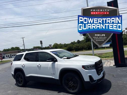 Summit White 2021 GMC Acadia AWD AT4