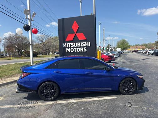 Intense Blue 2024 Hyundai ELANTRA N Line
