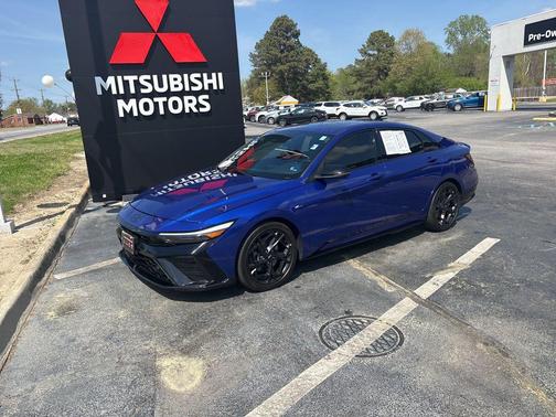 Intense Blue 2024 Hyundai ELANTRA N Line