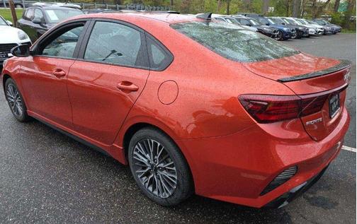 Fire Orange 2023 Kia Forte GT-Line