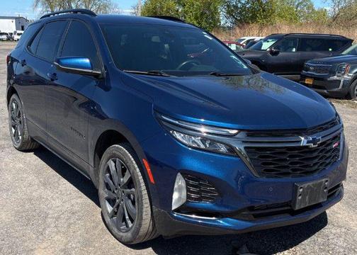 Blue Glow Metallic 2022 Chevrolet Equinox AWD RS