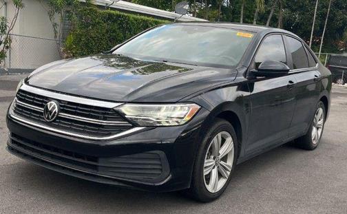 Deep Black Pearl 2022 Volkswagen Jetta 1.5T SE